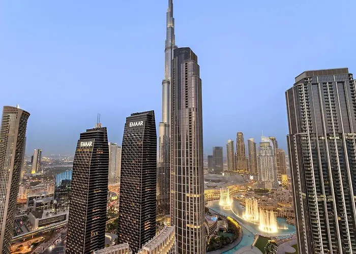 First Class 3Br Fountain & Burj Views Bliss